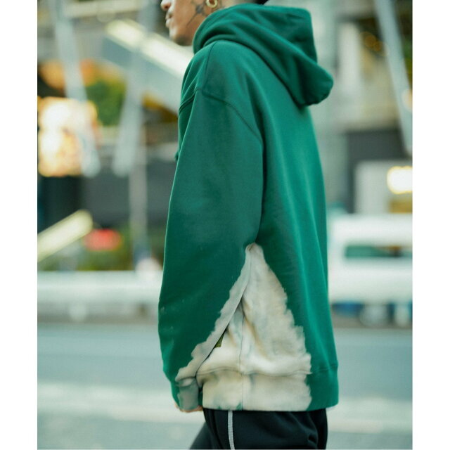 Subciety(サブサエティ)の【GREEN】【LARGE】Subciety/(U)SIDE BLEACH PARKA その他のその他(その他)の商品写真