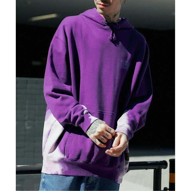 Subciety(サブサエティ)の【PURPLE】【LARGE】Subciety/(U)SIDE BLEACH PARKA メンズのトップス(パーカー)の商品写真