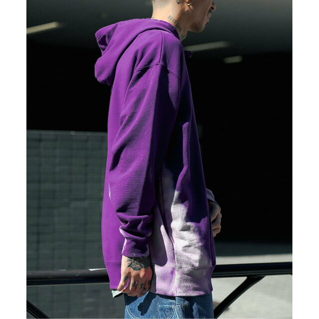 Subciety(サブサエティ)の【PURPLE】【MEDIUM】Subciety/(U)SIDE BLEACH PARKA メンズのトップス(パーカー)の商品写真