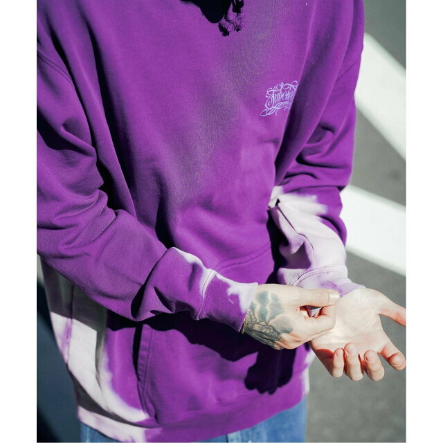 Subciety(サブサエティ)の【PURPLE】【LARGE】Subciety/(U)SIDE BLEACH PARKA メンズのトップス(パーカー)の商品写真