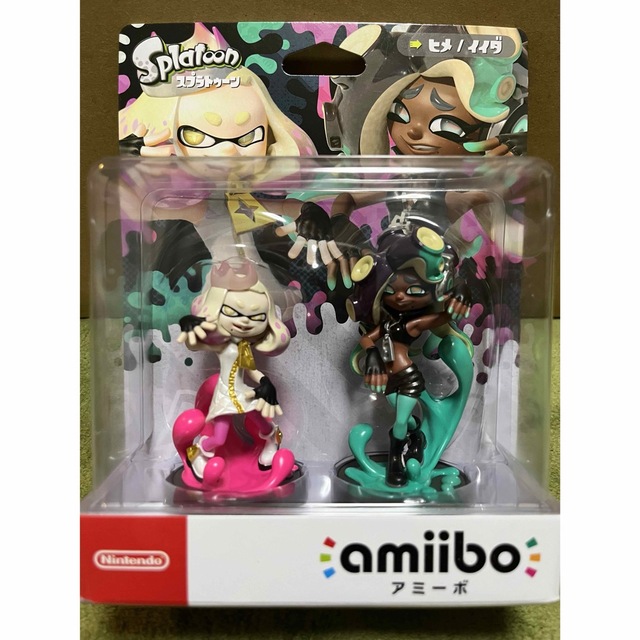 新品　amiibo ヒメ イイダ セット(スプラトゥーンシリーズ)