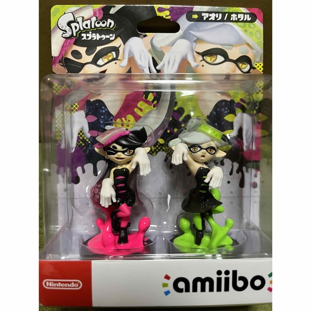 任天堂(ニンテンドウ)の新品　amiibo シオカラーズセット[アオリ／ホタル] スプラトゥーンシリーズ エンタメ/ホビーのフィギュア(ゲームキャラクター)の商品写真