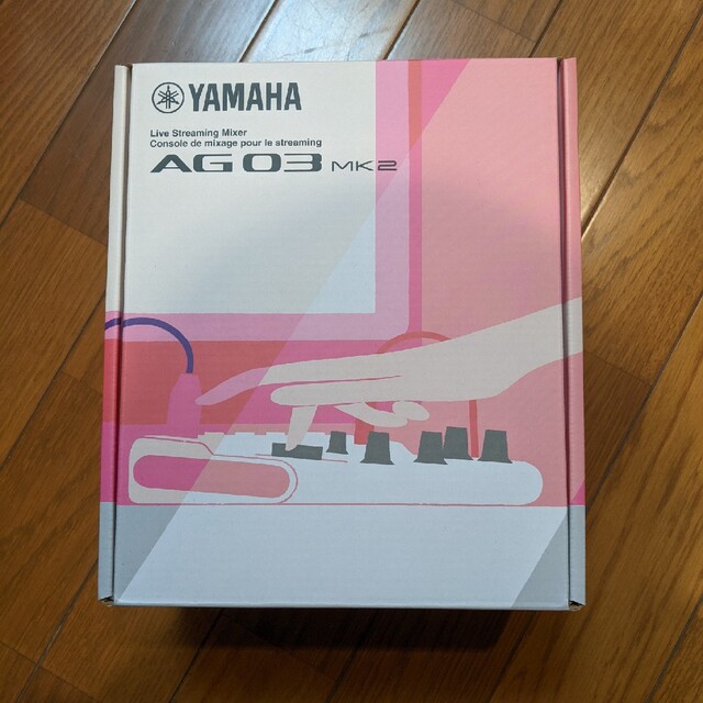 ヤマハ(ヤマハ)のヤマハ　ミキサー　YAMAHA ag03 AG03MK2 W　ホワイト　白 楽器のレコーディング/PA機器(ミキサー)の商品写真