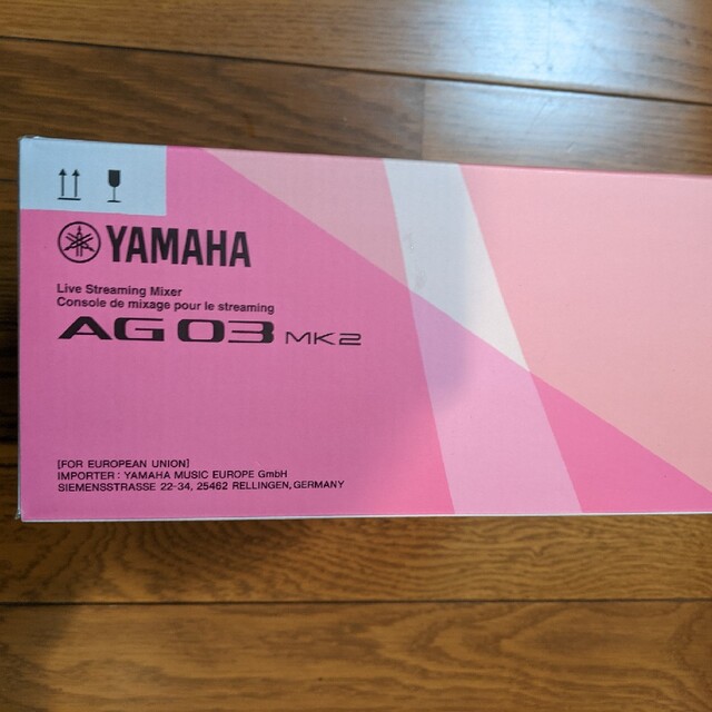 ヤマハ(ヤマハ)のヤマハ　ミキサー　YAMAHA ag03 AG03MK2 W　ホワイト　白 楽器のレコーディング/PA機器(ミキサー)の商品写真