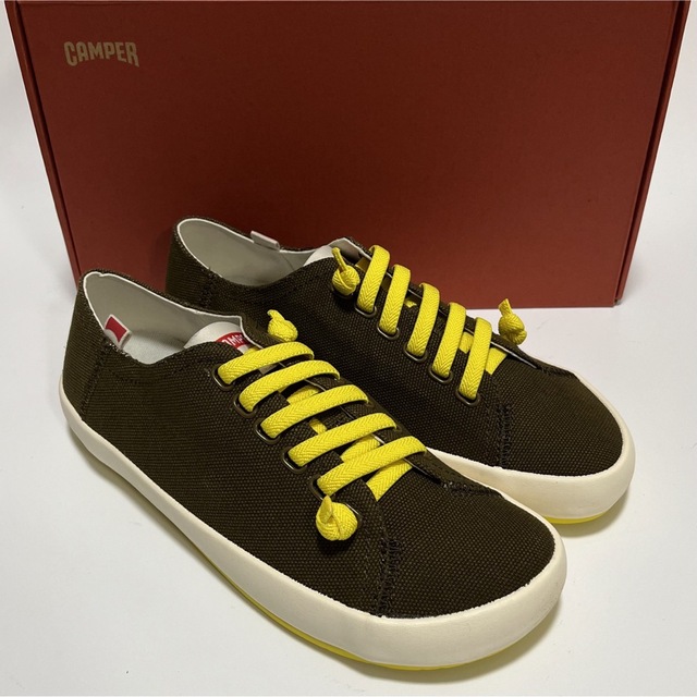 新品 Camper カンペール Peu Rambla スニーカー グリーン