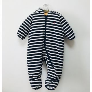 プチバトー(PETIT BATEAU)のプチバトー　ジャンプスーツ  74㎝(カバーオール)