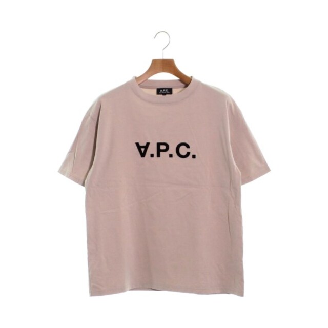 A.P.C. アーペーセー Tシャツ・カットソー M ピンクベージュ