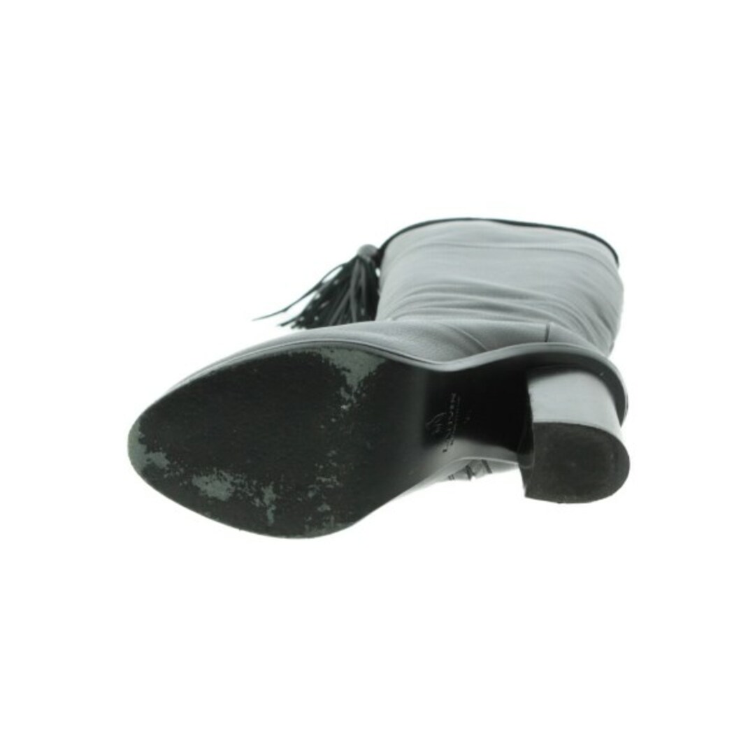 LANVIN(ランバン)のLANVIN ランバン ブーツ 36(22.5cm位) 黒 【古着】【中古】 レディースの靴/シューズ(ブーツ)の商品写真