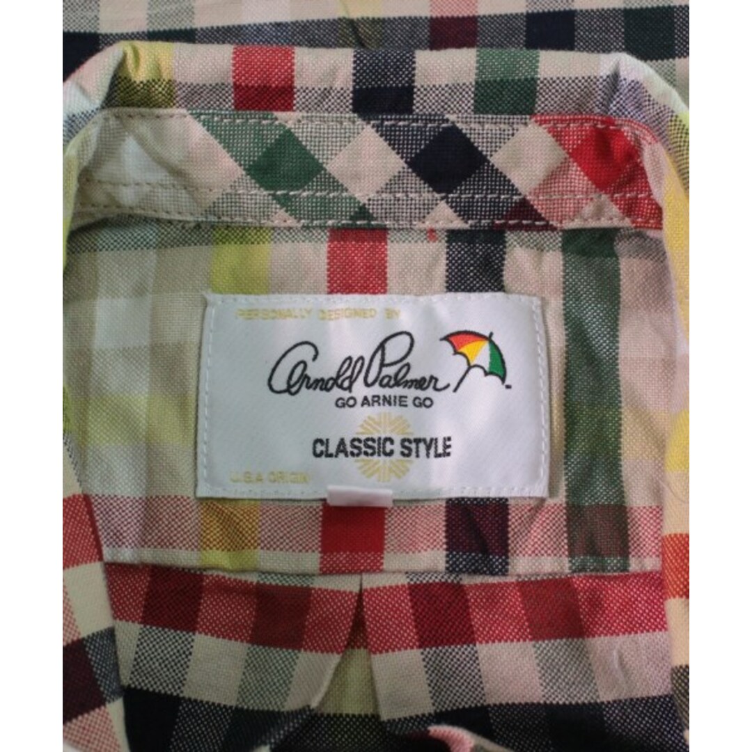 Arnold Palmer(アーノルドパーマー)のArnold Palmer シャツ 95 ベージュx赤x紺等(チェック) 【古着】【中古】 キッズ/ベビー/マタニティのキッズ服女の子用(90cm~)(ブラウス)の商品写真