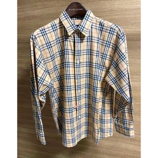 バーバリー(BURBERRY)の【美品】バーバリー  Mサイズ　シャツ　ブラウス  バーバリー チェック(シャツ)