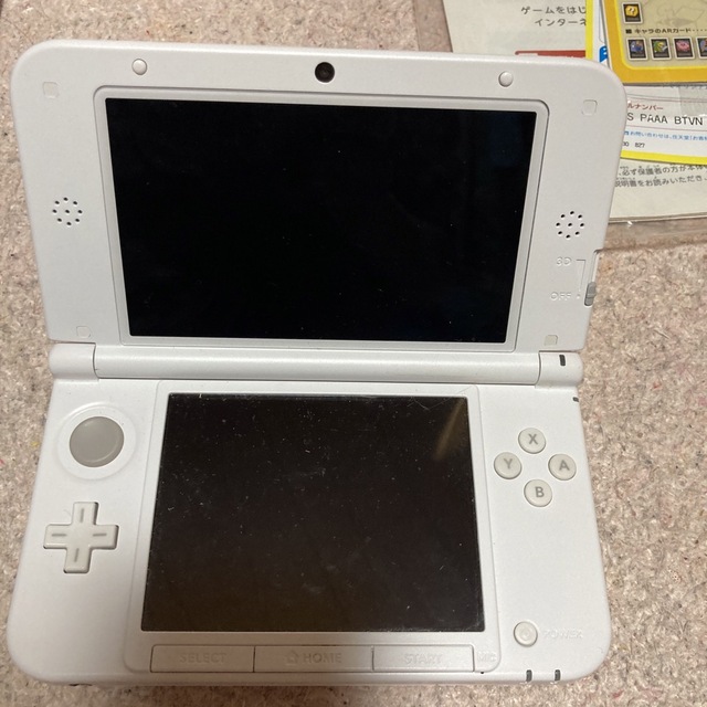 ニンテンドー3DS - ニンテンドー3DS LL ピンク×ホワイト、充電器、AR