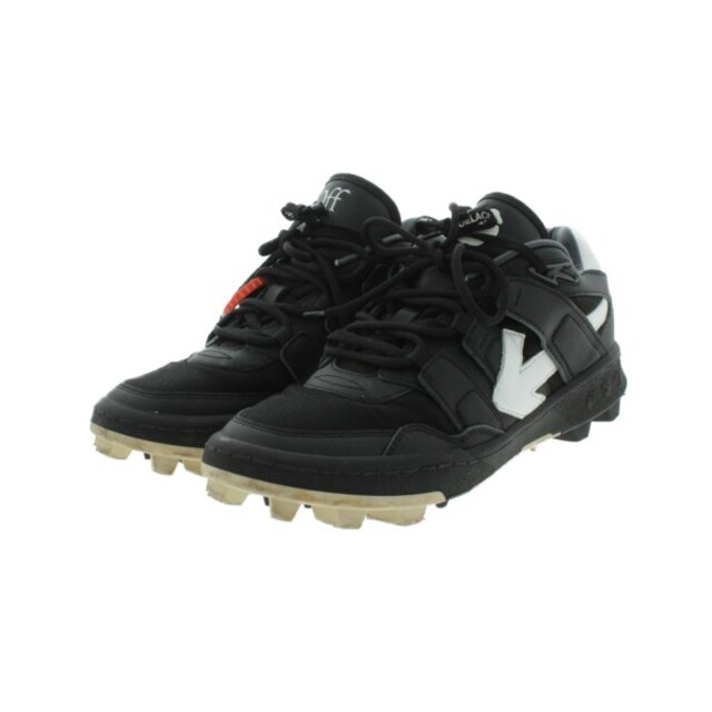 OFF-WHITE オフホワイト スニーカー 42(27cm位) 黒スニーカー