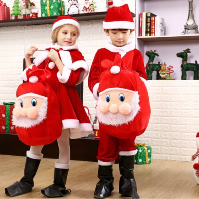 サンタコス 120 サンタ コスプレ 衣装 男の子 キッズ 子供服 コスチューム エンタメ/ホビーのコスプレ(衣装一式)の商品写真