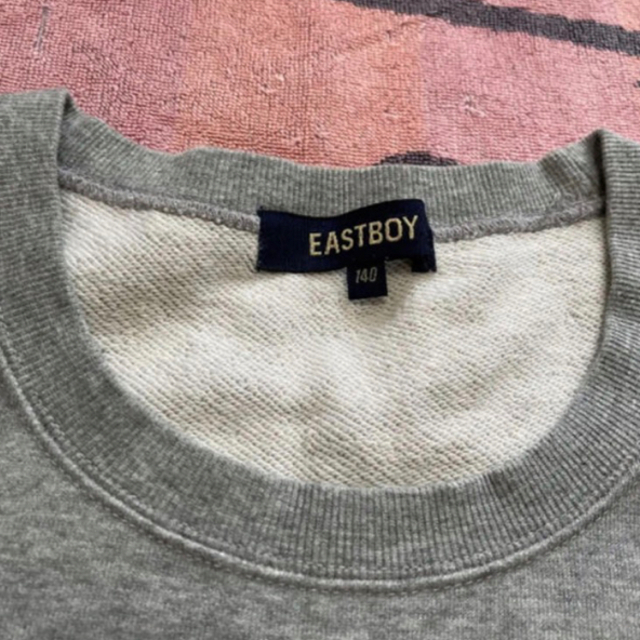 EASTBOY(イーストボーイ)のEAST BOY ロングトレーナー　　イーストボーイトレーナー　140 キッズ/ベビー/マタニティのキッズ服女の子用(90cm~)(ワンピース)の商品写真