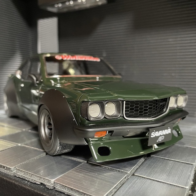 ミニカー激レア！絶版イグニッションモデル1/18サバンナRX-3レーシング(S124A)