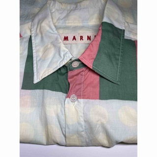Marni - MARNI 21ss ペイントシャツ オープンカラー メンズ 46 Tシャツ 
