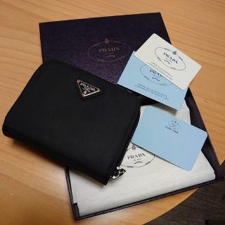 プラダ(PRADA)のプラダ　お財布　ブラック(財布)