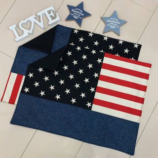 アメリカン✩.*˚ランチョンマット2枚セット(外出用品)