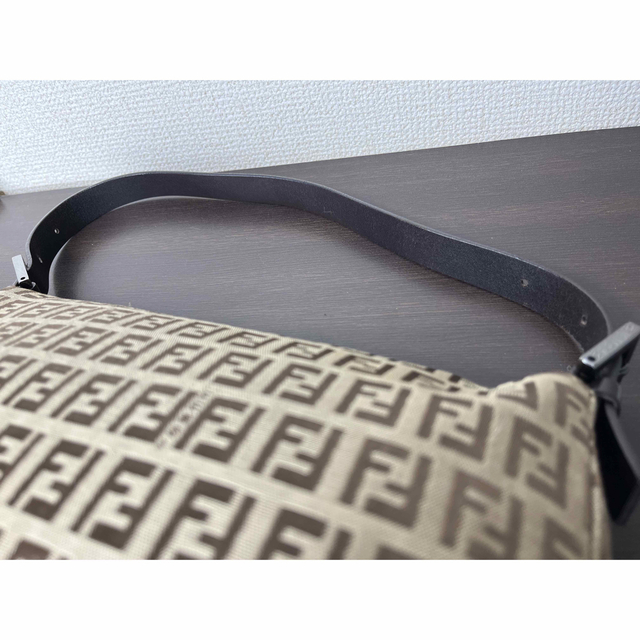 良品☆FENDI フェンディ ズッカ マンマバケット ワンショルダーバッグ