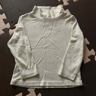 クミキョク(kumikyoku（組曲）)の組曲　ホワイト　ロンT 90〜100cm(Tシャツ/カットソー)