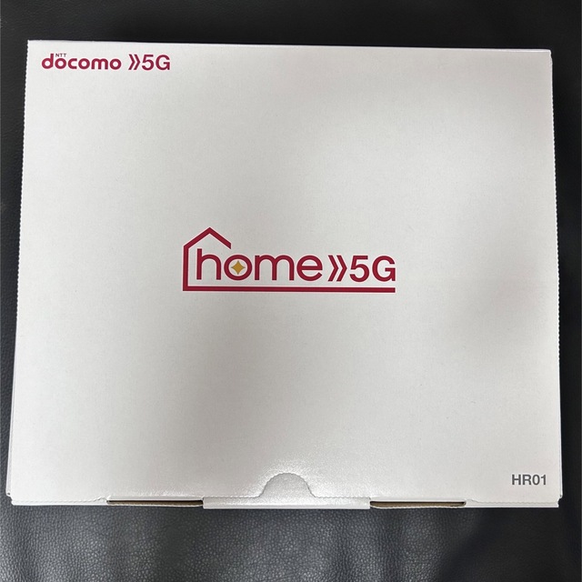 ドコモ SHARP home 5G HR01 ダークグレー