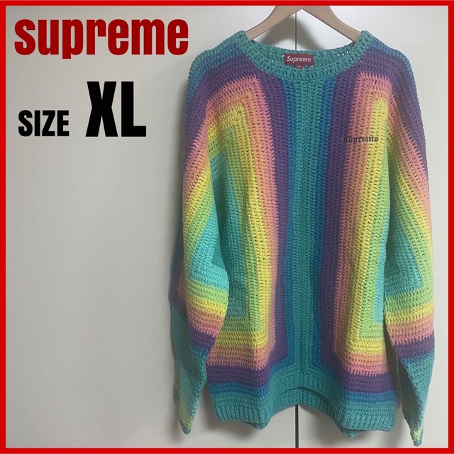 【公式完売品新品】supreme Hand Crocheted Sweaterトップス