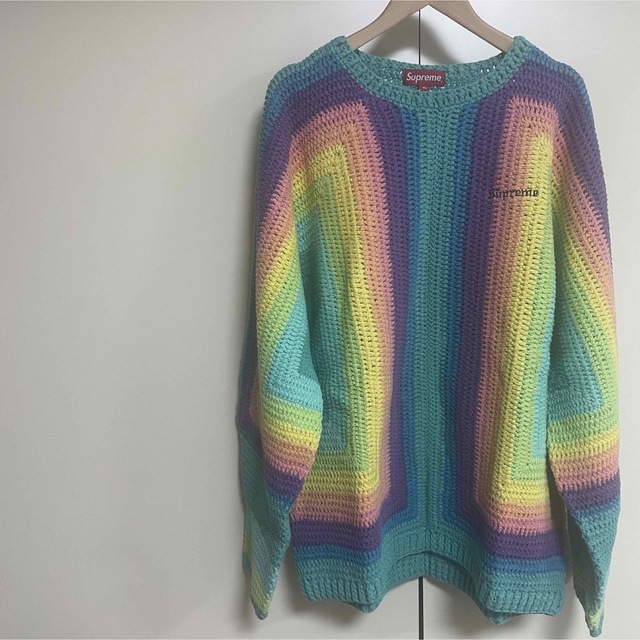 Supreme - 【公式完売品新品】supreme Hand Crocheted Sweaterの通販 ...