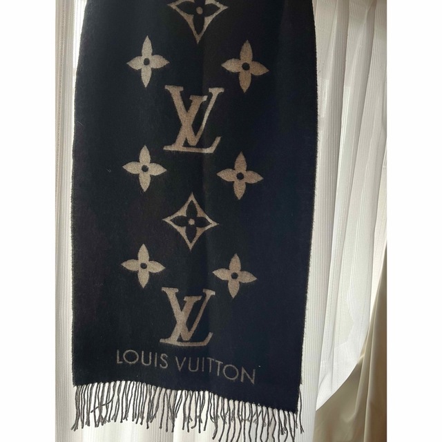 LOUIS VUITTON(ルイヴィトン)のルイヴィトン☆カシミヤストール☆値下げしました！早い者勝ち❣️ ハンドメイドのファッション小物(マフラー/ストール)の商品写真