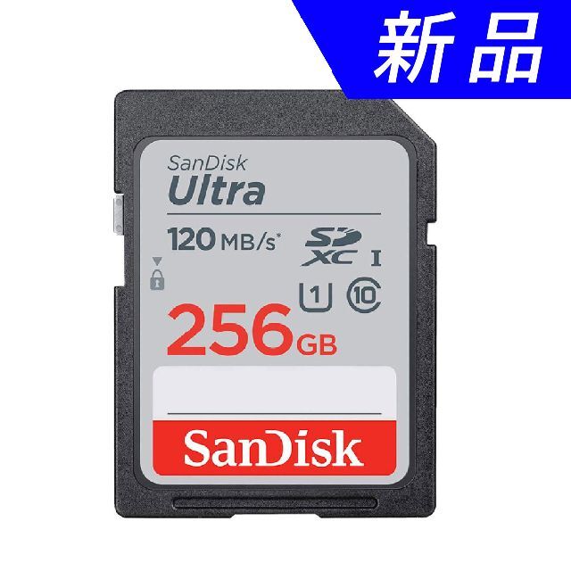 256GB SDXCカード SanDisk Ultra R:120MB/s