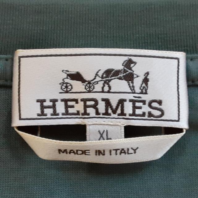 Hermes(エルメス)のエルメス 半袖Tシャツ サイズXL メンズ メンズのトップス(Tシャツ/カットソー(半袖/袖なし))の商品写真