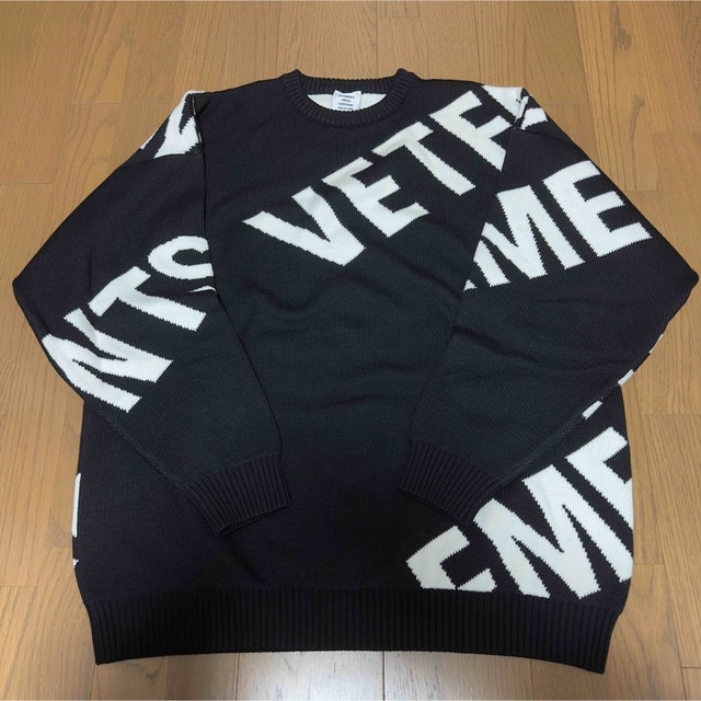 VETEMENTS ヴェトモン　ニット