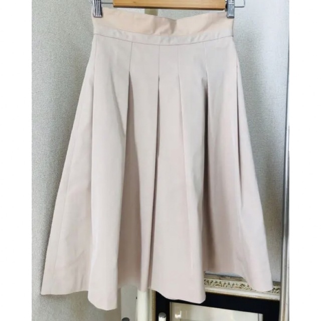 Techichi(テチチ)の【美品】Te chichi フレアスカート　ベージュ レディースのスカート(ひざ丈スカート)の商品写真