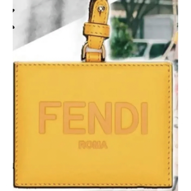 ◾️超美品◾️FENDI•フェンディ◾️IDカードホルダーストラップ◾️定価6万円