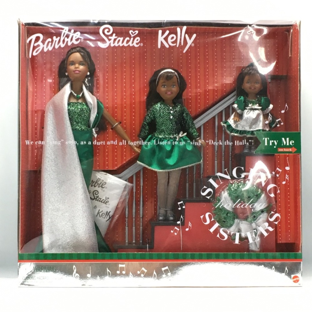 Barbie バービー《 Stacie Kelly 歌うホリデーシスターズ 》3体セット ...