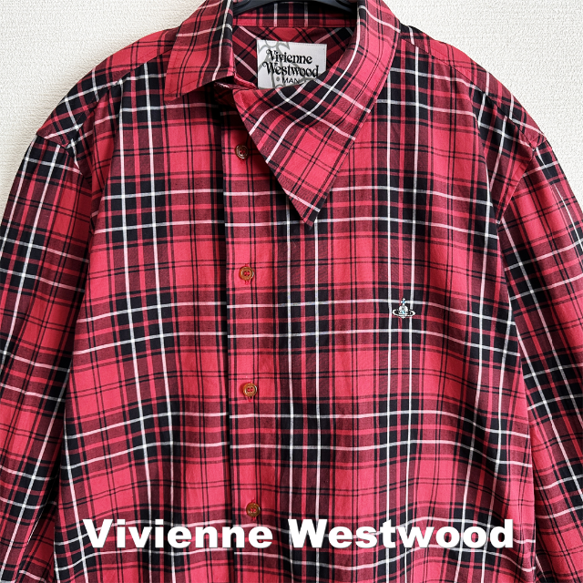 Vivienne Westwood - 【Vivienne Westwood】刺繍ORB タータン