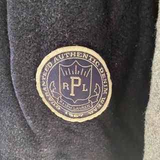 レアRalphLaurenラルフローレンスタジャンxlメンズ長袖ネイビーアウター-