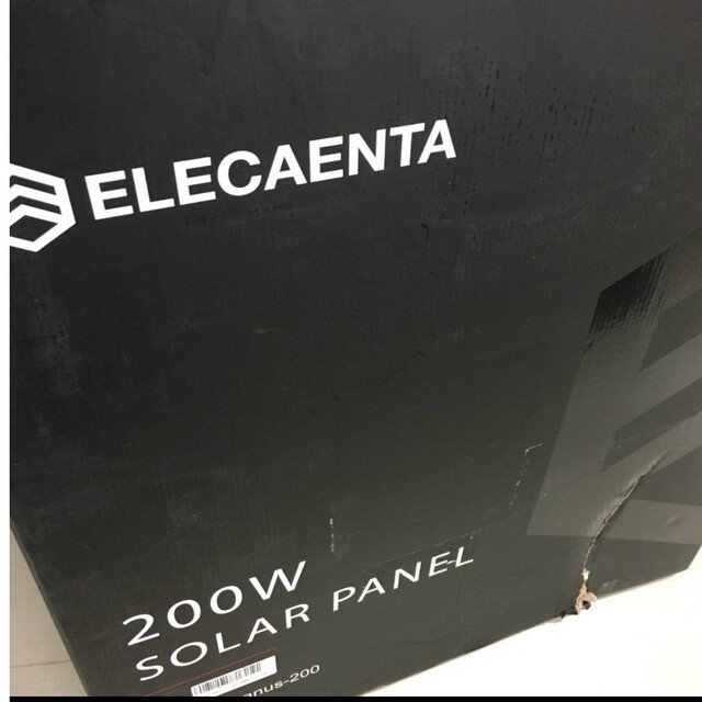 ELECAENTA 200W ソーラーパネル