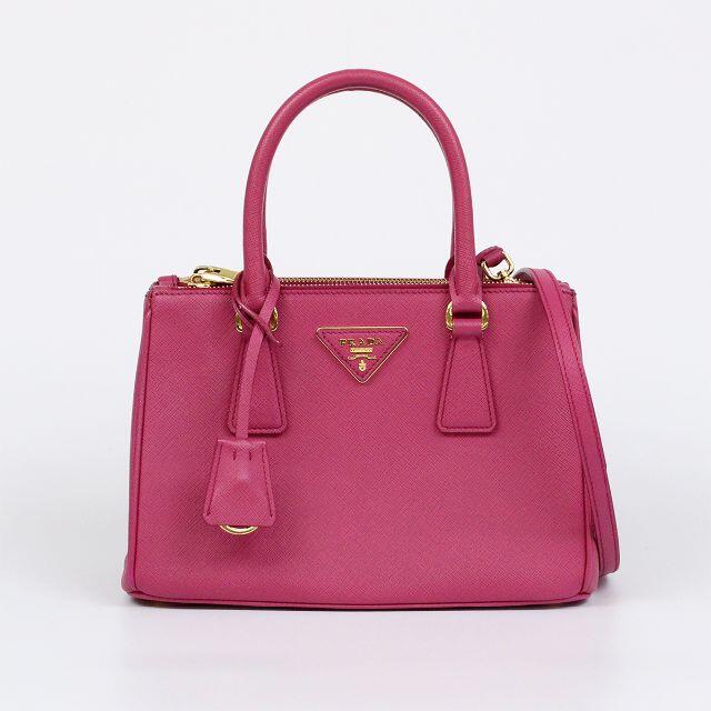 新素材新作 PRADA - プラダ サフィアーノ 2WAYバッグ 1BA896