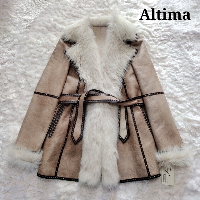 希少⭐︎未使用品 Altima 木下物産 スペイン産ムートン 高級 約25万