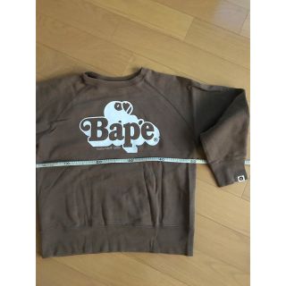 アベイシングエイプ(A BATHING APE)のベビーマイロ初期　B APE XS 大きめ当時物　日本製(その他)