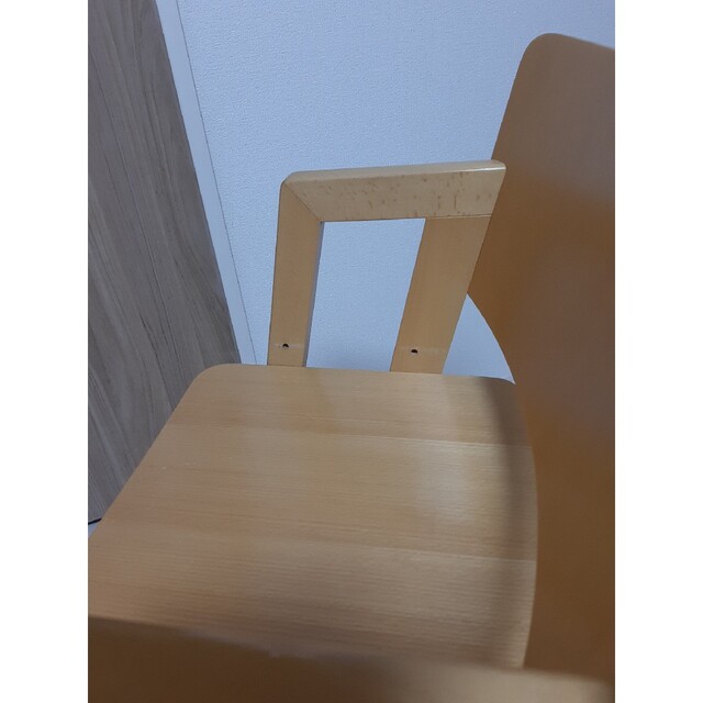 MUJI (無印良品)(ムジルシリョウヒン)の無印良品 キッズチェア 子供椅子 ダイニングチェア 良品計画 MUJI チェア インテリア/住まい/日用品の椅子/チェア(ダイニングチェア)の商品写真