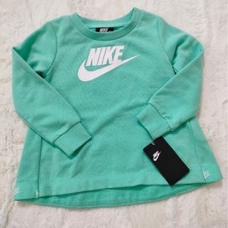 ナイキ(NIKE)の新品☆100cm NIKE 長袖レーナー チュニック スウェット キッズ 子供服(Tシャツ/カットソー)