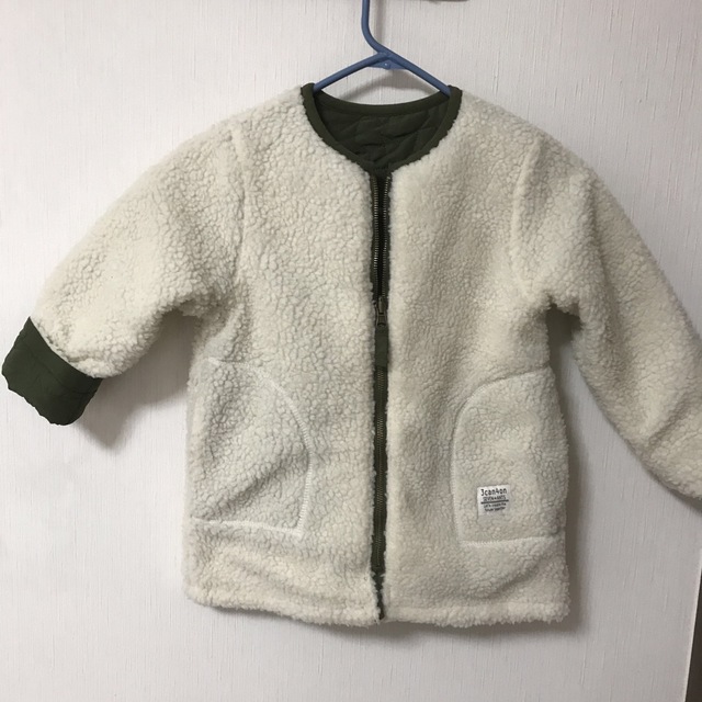 3can4on(サンカンシオン)のリバーシブルコート キッズ/ベビー/マタニティのキッズ服女の子用(90cm~)(コート)の商品写真