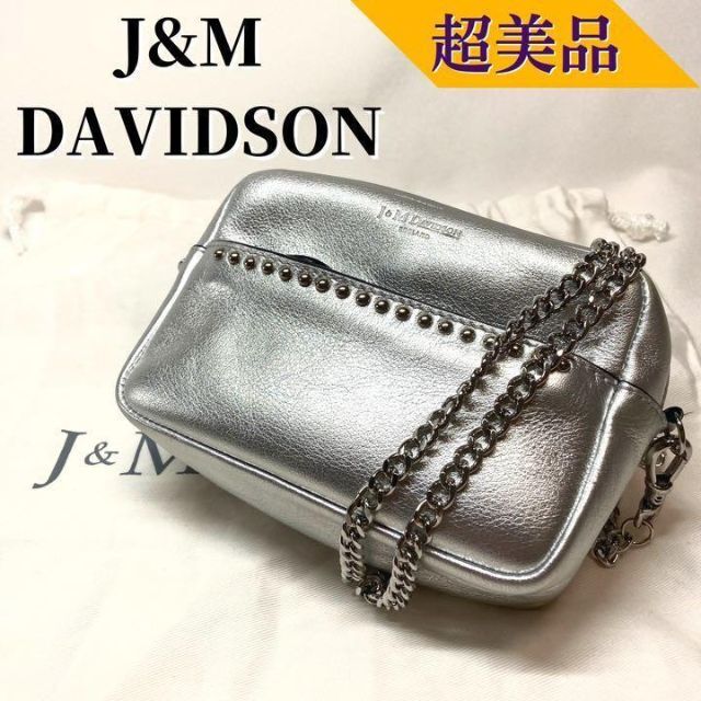 【激安セール】 J&M DAVIDSON - 【美品】J&Mデヴィッドソン リップスティックポシェット ショルダーバッグ ショルダーバッグ