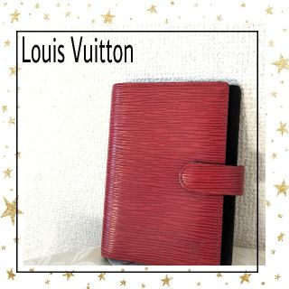 ルイヴィトン(LOUIS VUITTON)の【Louis Vuitton】ルイヴィトン エピ手帳カバーアドレスブック 6穴(カレンダー/スケジュール)