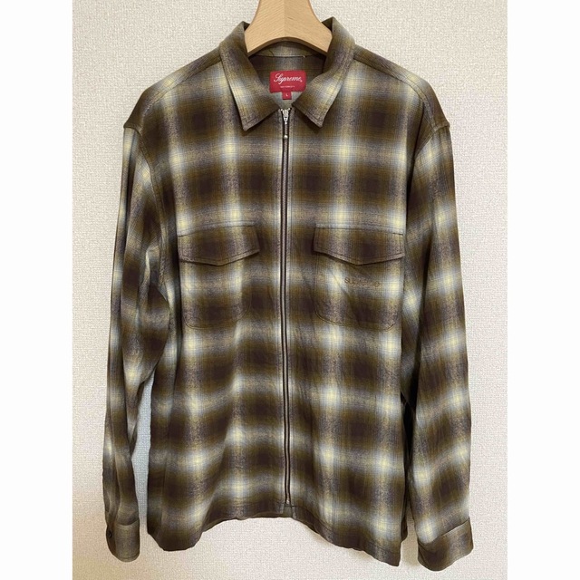 Supreme(シュプリーム)のsupreme Shadow Plaid Flannel ZipUp Shirt メンズのトップス(シャツ)の商品写真