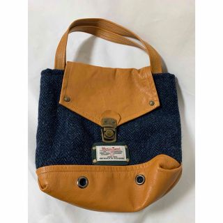 ハリスツイード(Harris Tweed)の【期間限定お値下げ】ハリスツイード　ハンドバッグ(ハンドバッグ)