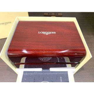 ロンジン(LONGINES)の纏め売りOK! LONGINES 木製 現行品 純正ボックス 保管用ケース(その他)