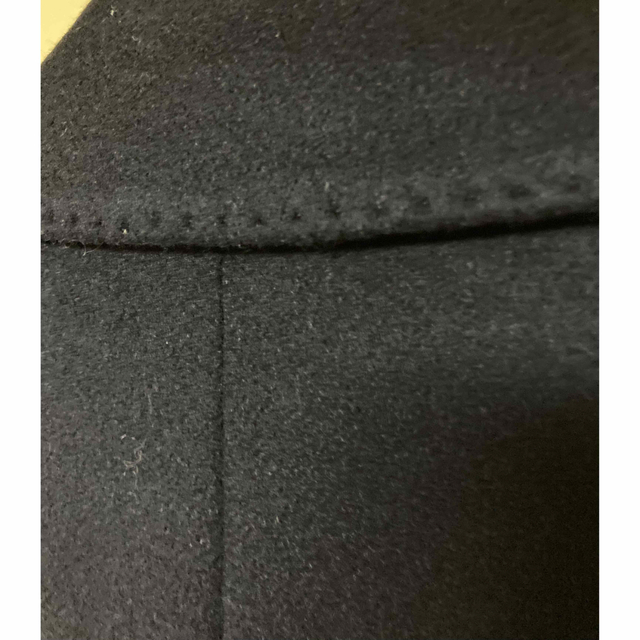 ニナリッチ　カシミア100% ラグラン袖　ロングコート　ステンカラー　濃紺