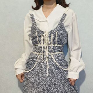 ガニーサックス(GUNNE SAX)の【フォロー割】古着　70s vintage gunnesax マキシワンピース(ロングワンピース/マキシワンピース)